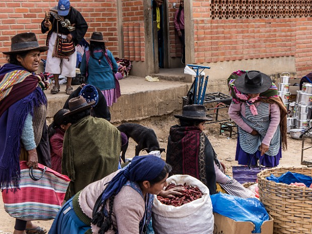 02 Sucre et marché de Tarabuco